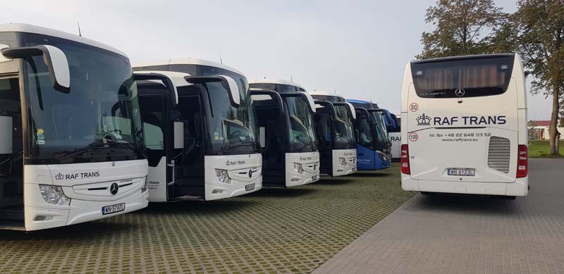 Flota autobusów